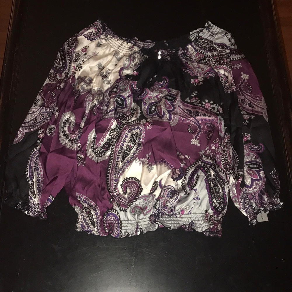 NWT M Signature by Larry Levine blouse (LOC2)